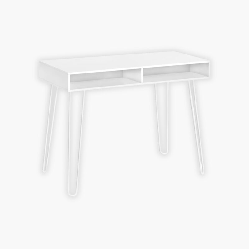 1(1) Modern Hairpin Computer & Study Desk