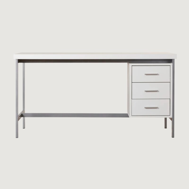 Modern Computer Desk with 3-Drawer Storage