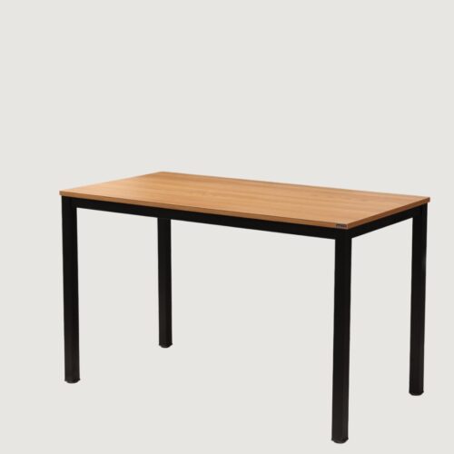 1(32) Modern Minimalist Writing Desk with Reinforced Metal Frame