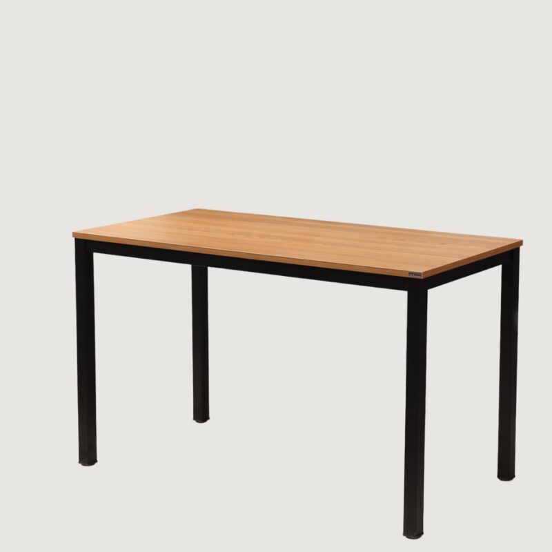 1(32) Modern Minimalist Writing Desk with Reinforced Metal Frame