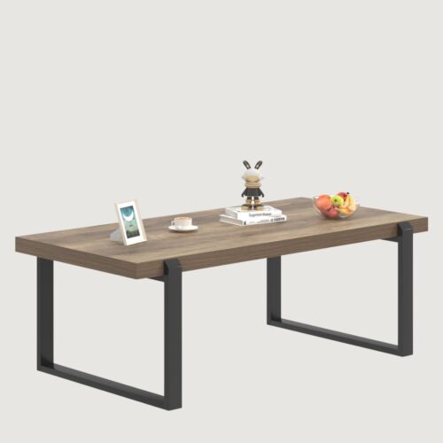 2(24) Modern Minimalist Rustic Oak Coffee Table