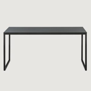 4(18) Modern Minimalist Writing Desk with Continuous Metal Frame