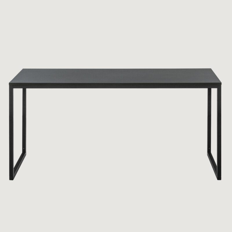 4(18) Modern Minimalist Writing Desk with Continuous Metal Frame