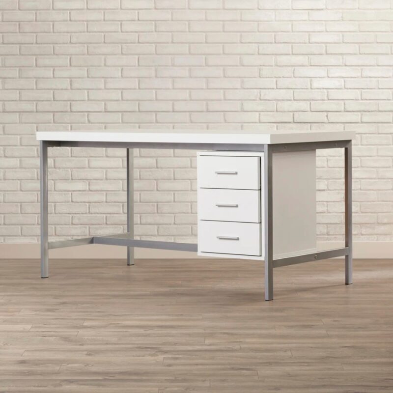 Modern Computer Desk with 3-Drawer Storage