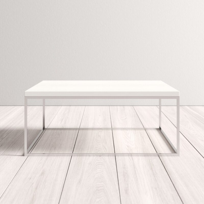 5(6) Modern Minimalist Square Coffee Table