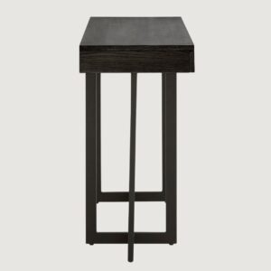 5(8) Modern Minimalist Console Table with Seamless Hidden Drawers