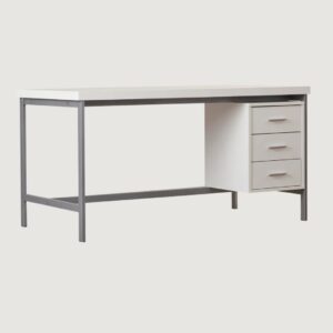 Modern Computer Desk with 3-Drawer Storage