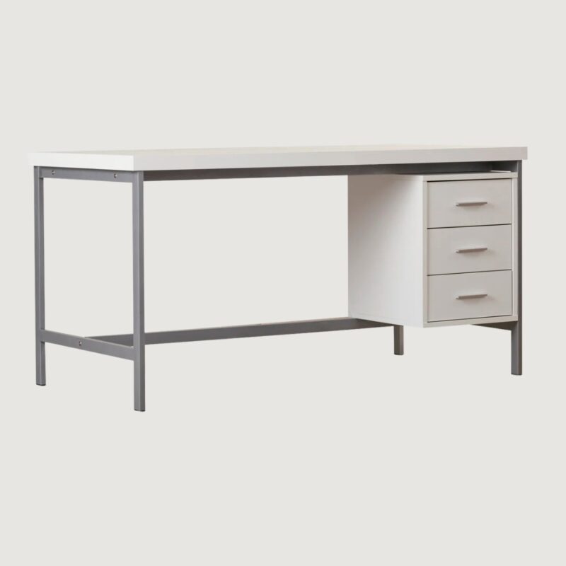 Modern Computer Desk with 3-Drawer Storage